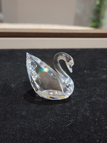 Swarovski silver crystal swan - swarovski,