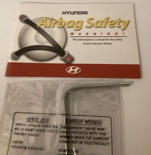 2004 hyundai safety booklet - 2004,