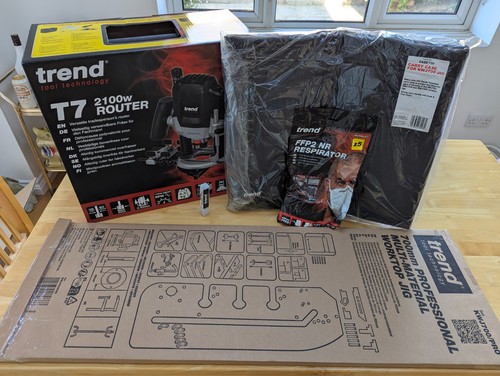 Trend t7ek router - t7ek, router,