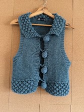 Zara Knitted Waistcoat Small