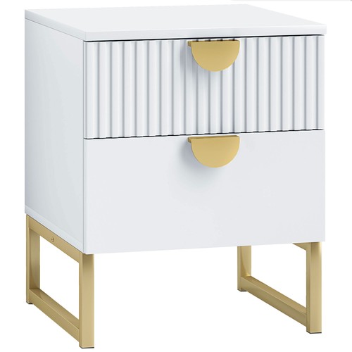 Homcom bedside table - with, 2