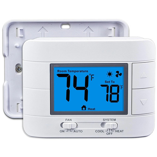 Non programmable thermostats - non-programmable,