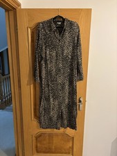 Hush UK 18 Leopard Print Shirt Dress