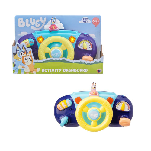 Bluey steering wheel car - steering,