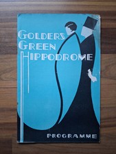 Art Deco Theatre Magazine Programme Golders Green Hippodrome April 1937