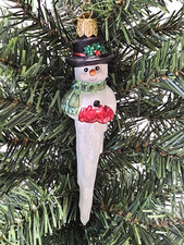 Icicle Snowman Old World