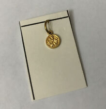 Tiny Small Rolled Gold Filled St Christopher Pendant Charm Childrens Religious
