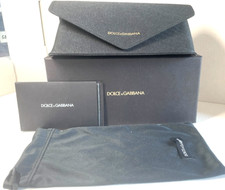 DOLCE GABBANA AUTHENTIC EYEGLASSES SUNGLASSES GLASSES BOX CASE POUCH DOCUMENTS