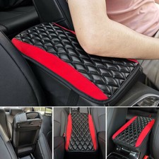 Car Faux Leather Central Armrest Box Console Cover Pad Mat Universal Accessories