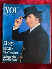 YOU 8-March-1987 TOM JONES Cynthia Payne Diane Keaton Jessica Lange Sissy Spacek