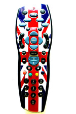 SKY HD UNION JACK STICKER HIGH DEFINITION SATELLITE RECEIVER REMOTE CONTROL