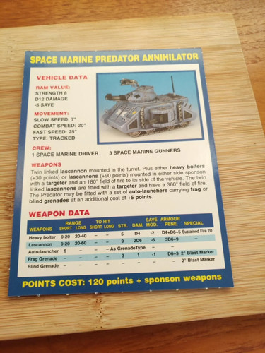 Space marine predator - space,