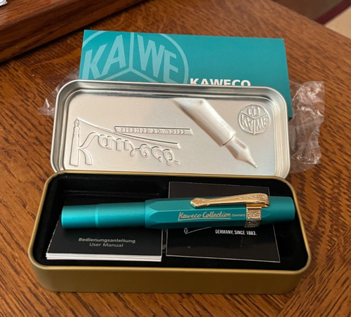 Kaweco iguana blue - blue, al