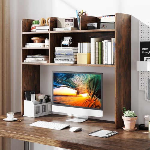 Desktop storage shelf - shelf, monitor