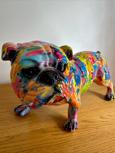 Standing french bulldog - french,