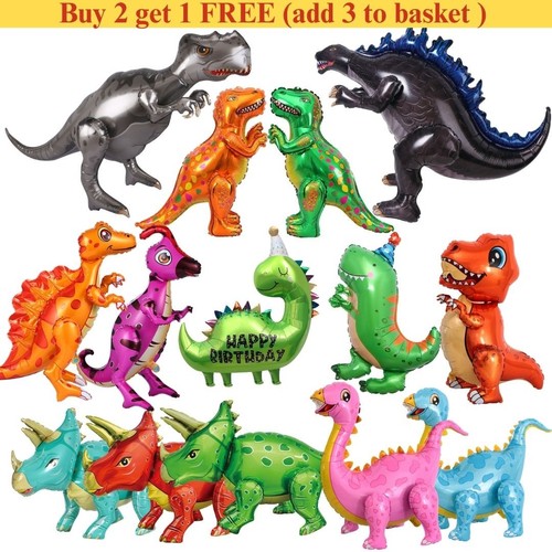 Large dinosaur foil balloon - dinosaur,
