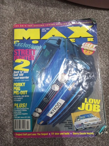 Max power magazine july 1994 - power,