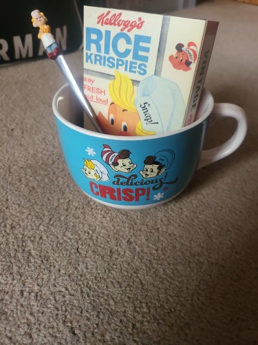 Vintage retro rice krispies - rice,