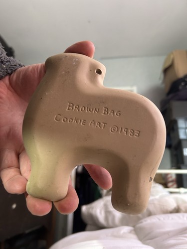 Pottery sheep shaped - shaped, dish