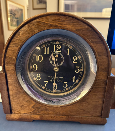 Navy mark boat clock - us, 1939