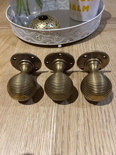 Victorian brass beehive - brass,