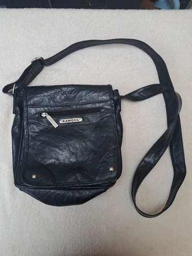 Kangol black crossbody - black,