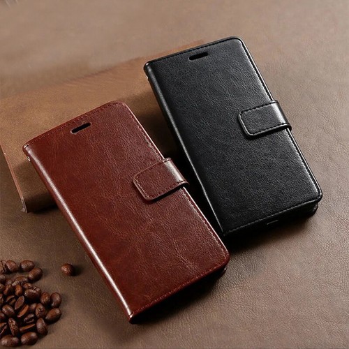 Leather flip wallet stand - flip,