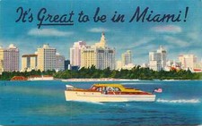 Postcard Miami Linen Its Great