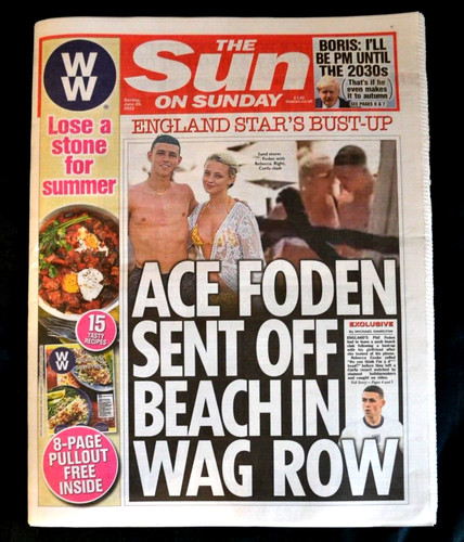 The sun sunday newspaper - on, uk