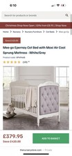 Mee-go Epernay Cot Bed White/Grey