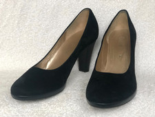 GABOR - BLACK SUEDE / LEATHER