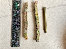 Complete alphabet Leather
