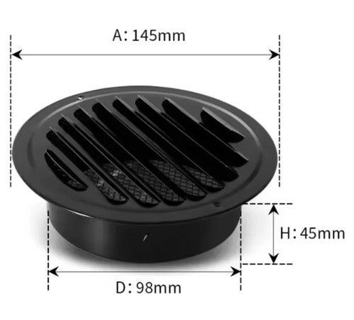 High quality round metal air - high-quality,