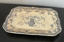 Antique Blue And White Charger