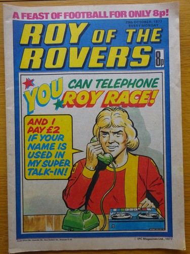 Roy the rovers oct - roy,