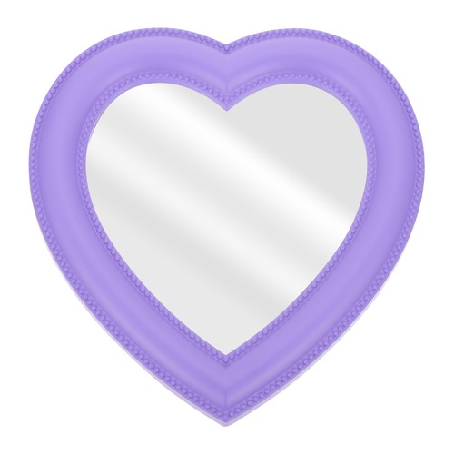 1pc heart shaped mirror - heart-shaped,