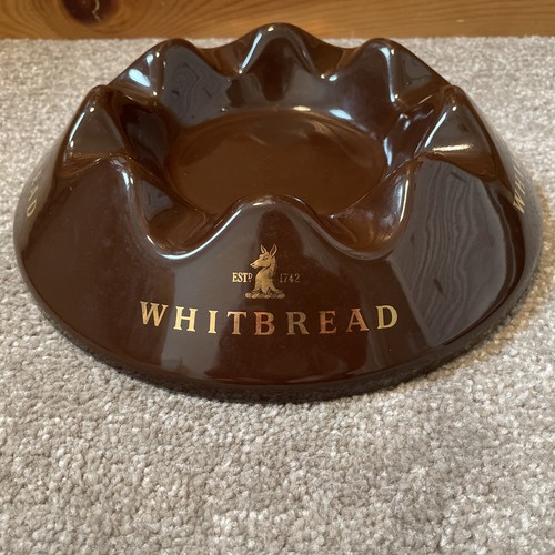 Whitbread ceramic pub - whitbread, ashtray