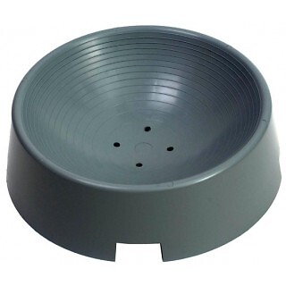 Plastic black nestbowl 23cm - nestbowl,