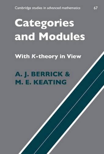 Categories and modules with - and,