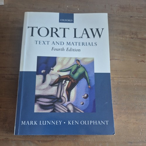 Tort law text and - law:,