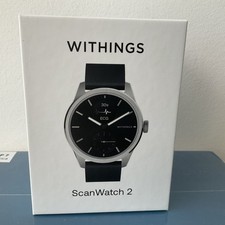 Withings ScanWatch – Hybrid Smartwatch with ECG, Heart Rate and 42mm, Black