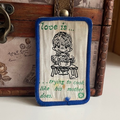 Vintage patch love - patch,