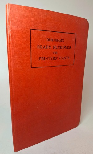 Debenham ready reckoner - debenham's,
