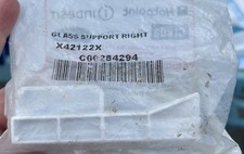 GENUINE HOTPOINT & INDESIT FRIDGE FREEZER GLASS SHELF RIGHT SUPPORT C00284294