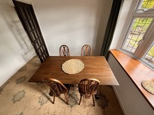 Old Charm Dining Table And Four Chairs
