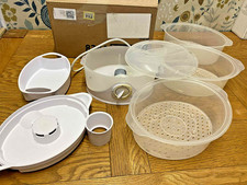 Russell Hobbs 21140 Food Steamer Parts – Bowls, Lid, Base, Rice Tray, Water Cup