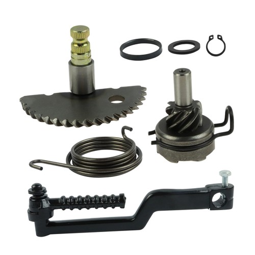 Moped kick starter - gear, shaft