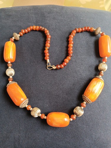 Vintage bakelite amber - vintage,