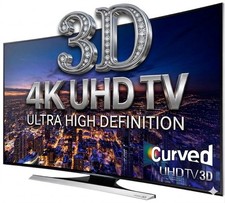 Samsung 55" 4K Curved 3D Smart