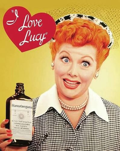 Lucille ball head bust